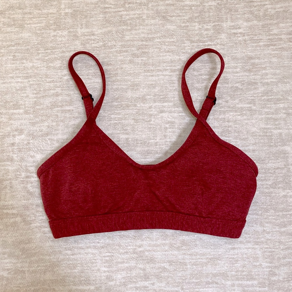 Bombshell Sportswear Motion Sports Bra — Volcano Red